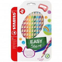 Ergonomic colored pencil STABILO EASYcolors