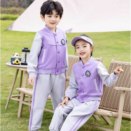 Children Sports Wear Set of Baseball Uniforms Boys and Girls Fashion Sportswear