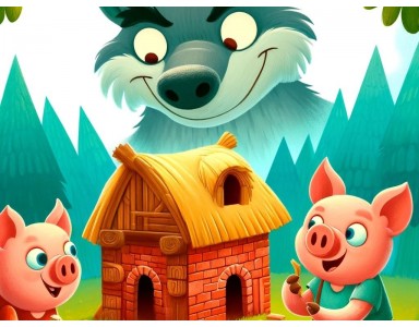 The Three Little Pigs and the Big Bad Wolf